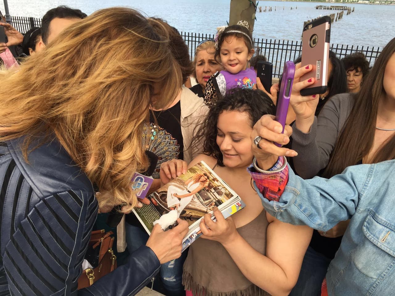 Lili compartió con su fans