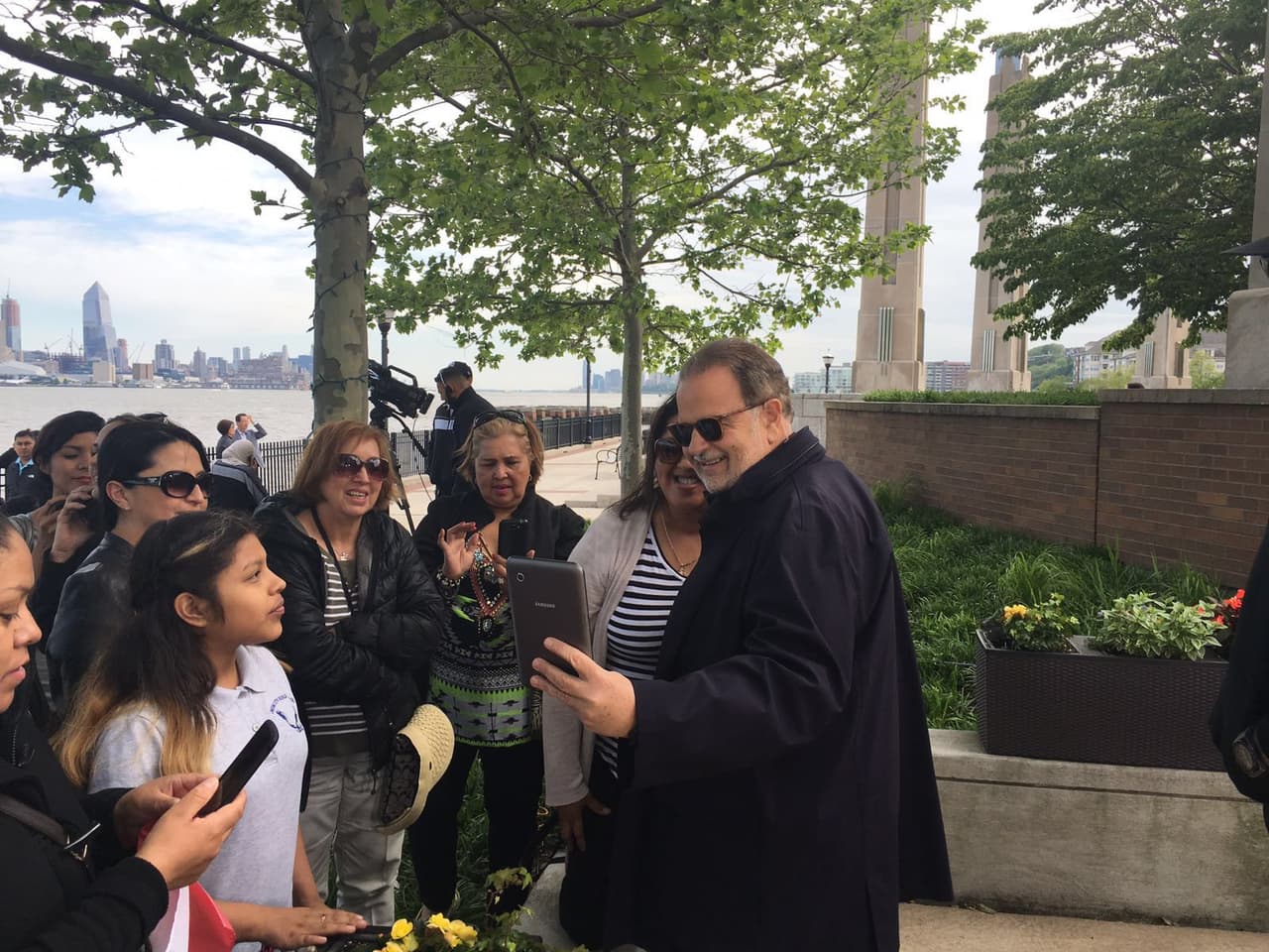 Más 'selfies' con los fans