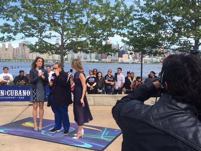 ¡Qué bello día en Nueva York!