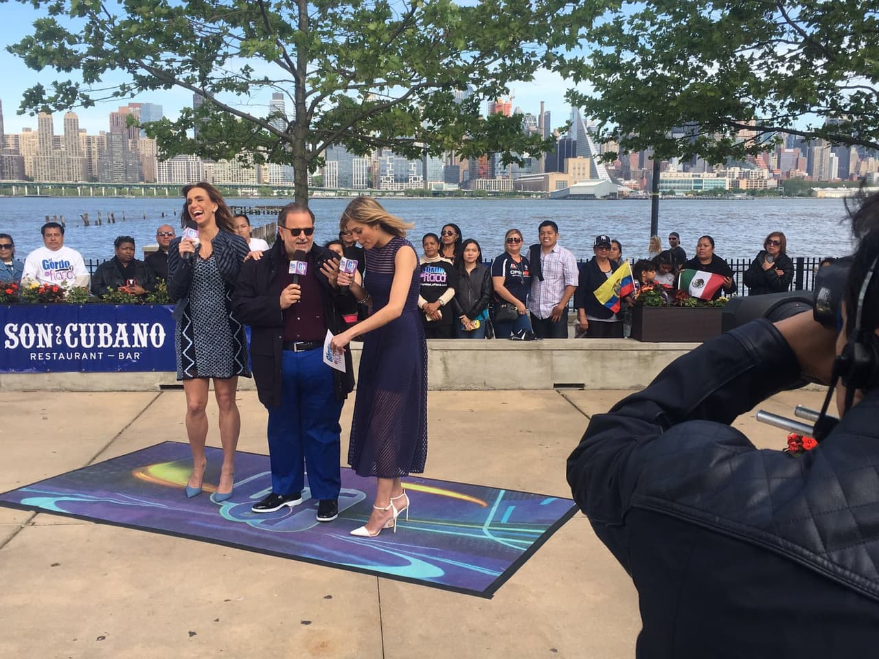 No pararon de reir y disfrutar con la gente bella de Nueva York