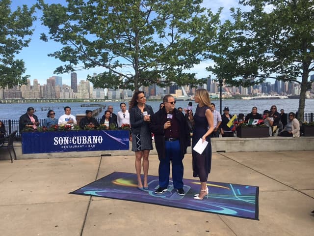 Aquí con nuestra bella 'Fashionista'