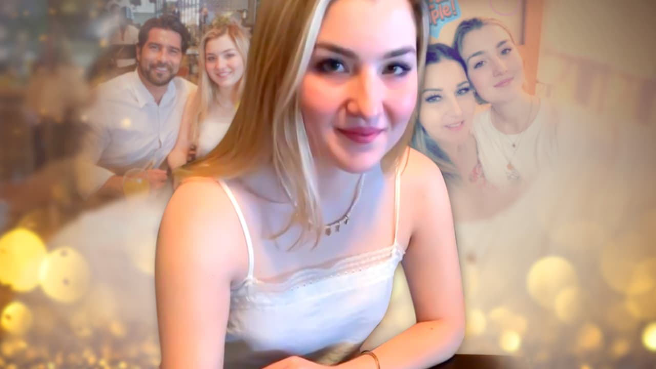 Melenie Carmona cumplió 22 años con una serenata, un pastelazo y una comida familiar