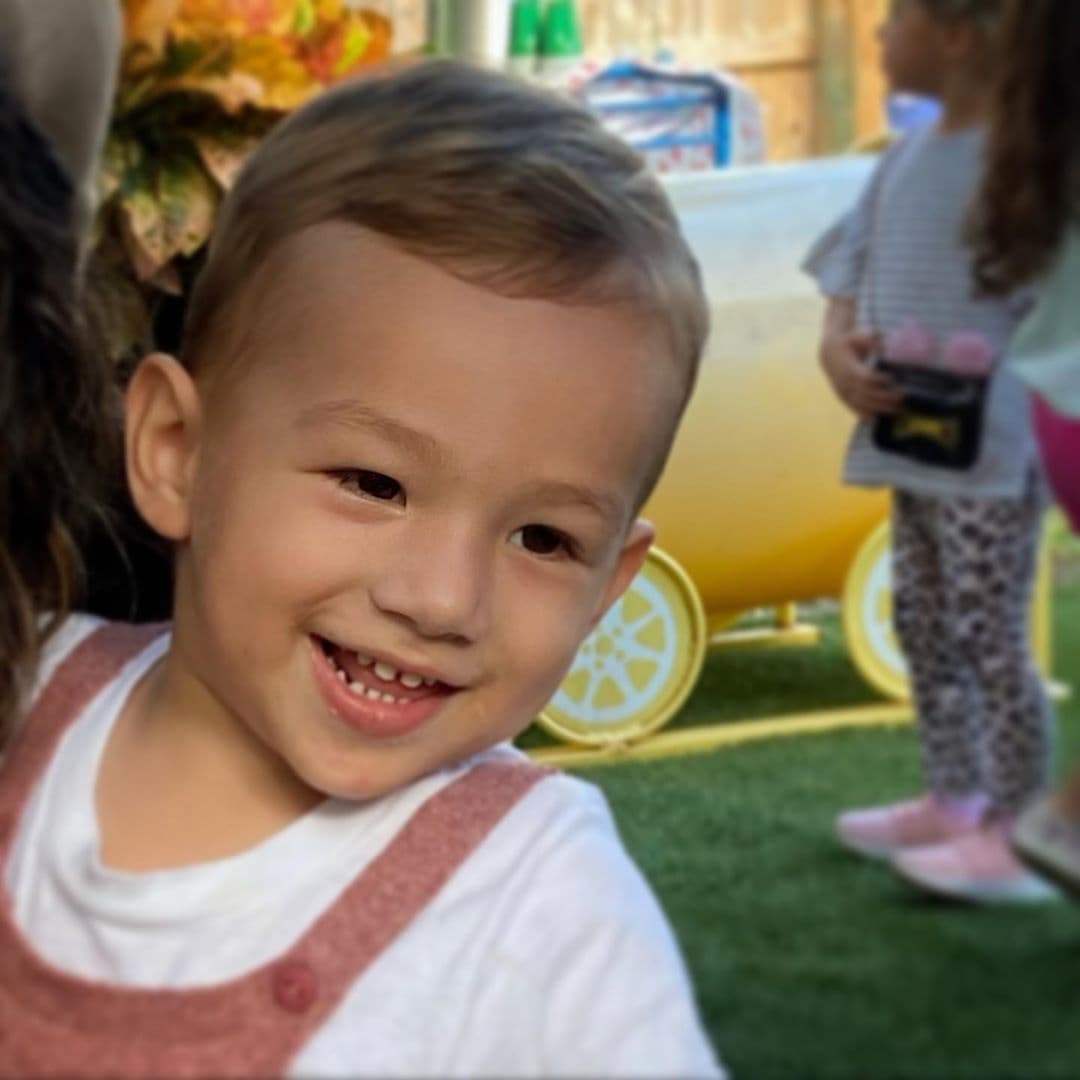 Liam es el quinto hijo de Alan Tacher y uno de sus mayores orgullos.