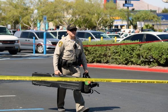 Tras la tercera víctima, la mujer disparó contra su compañero.