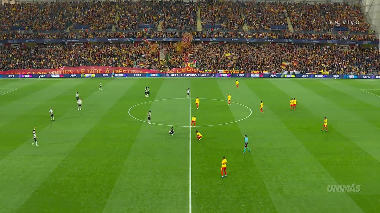 ¡Arranca el Lens vs. Sporting CP!