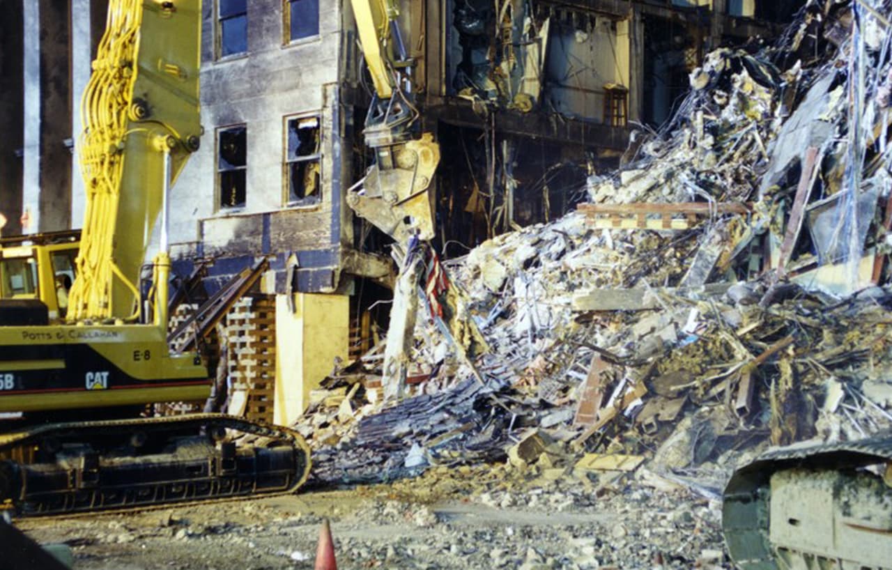 Una toma del exterior del Pentágono. Cinco secuestradores sometieron a la tripulación y tomaron el control del vuelo.