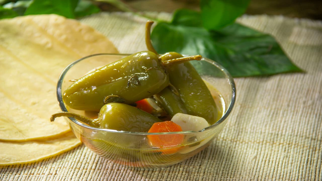 Chiles en vinagre