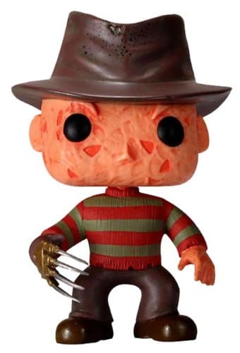 Freddy Krueger: la compañía Funko Pop tiene muchos muñecos escalofriantes como parte de su particupar línea. Este icónico personaje es uno de los más populares.