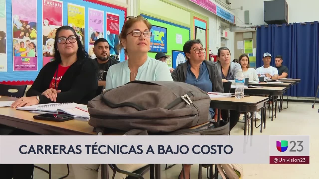 Clases a bajo costo: Distrito escolar de Miami-Dade tiene 7 institutos tecnológicos para adultos que quieran salir adelante