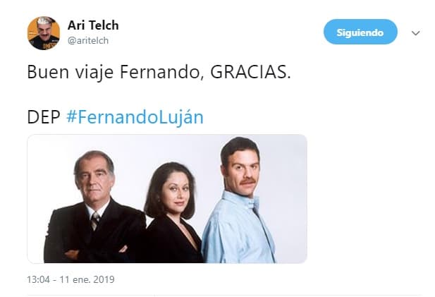 La expareja de Ninel Conde, el actor Ari Telch, tuvo la oportunidad de compartir con él en televisión, en la icónica novela 'Mirada de mujer'.