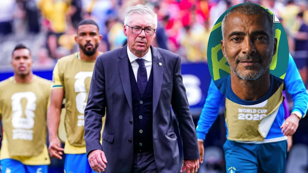 Romario revienta a Carlo Ancelotti por fracaso de Brasil en el Mundial del 2026