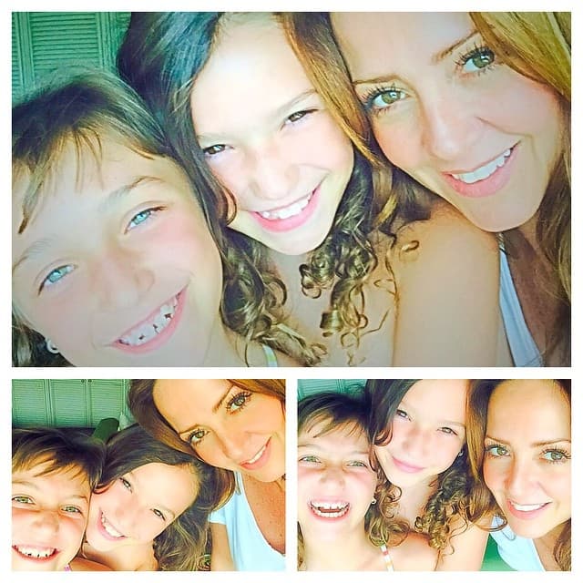 Andrea Legarreta no se cansa de presumir a sus niñas, Mía y Nina, quienes salieron igual de bonitas que ella.