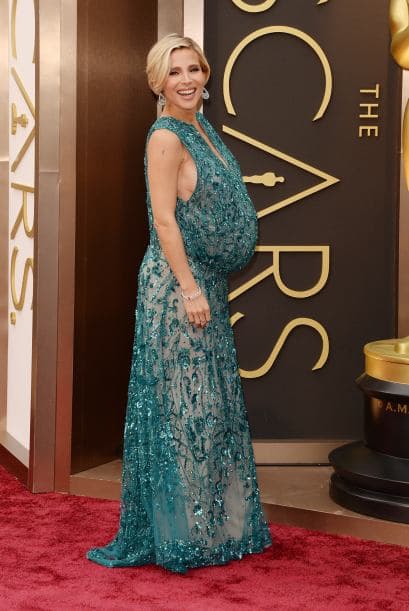 A Elsa Pataky no le favoreció nada su embarazo con el vestido que llevó a la entrega del Oscar.