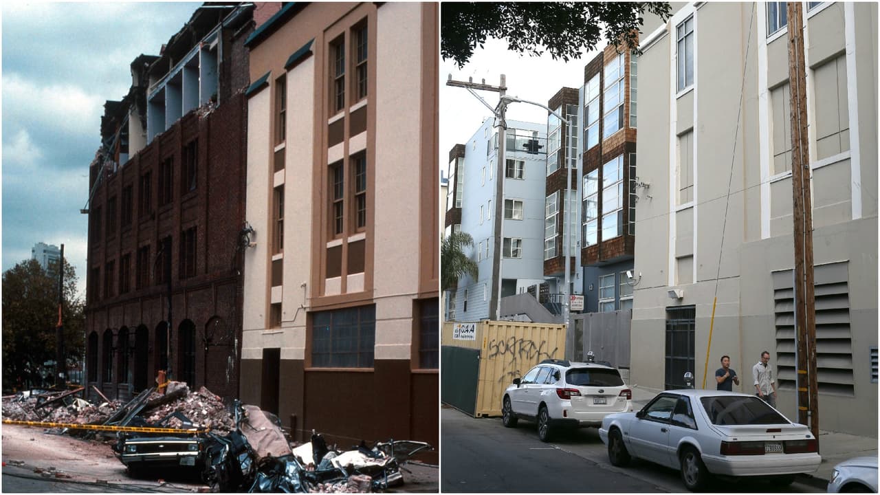 Antés y después: las imágenes a 31 años del devastador terremoto de Loma Prieta en California