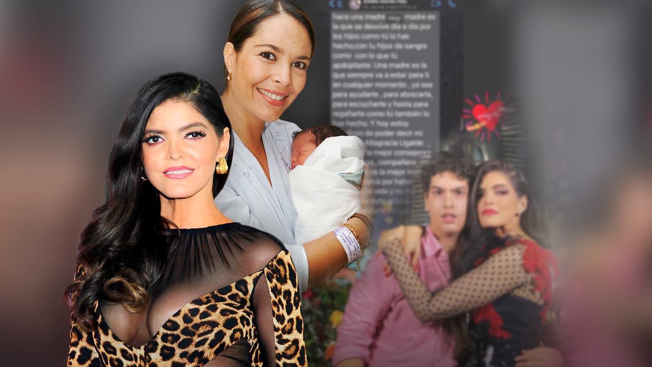 Hijo de Mariana Levy le agradece a Ana Bárbara por tapar el vacío que dejó la muerte de su mamá
