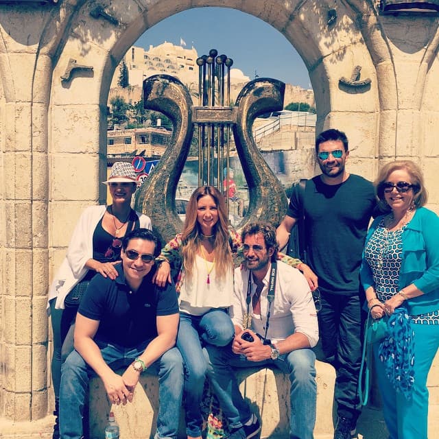El 30 de abril, el grupo viajó a la Ciudad de David, en Jerusalén.