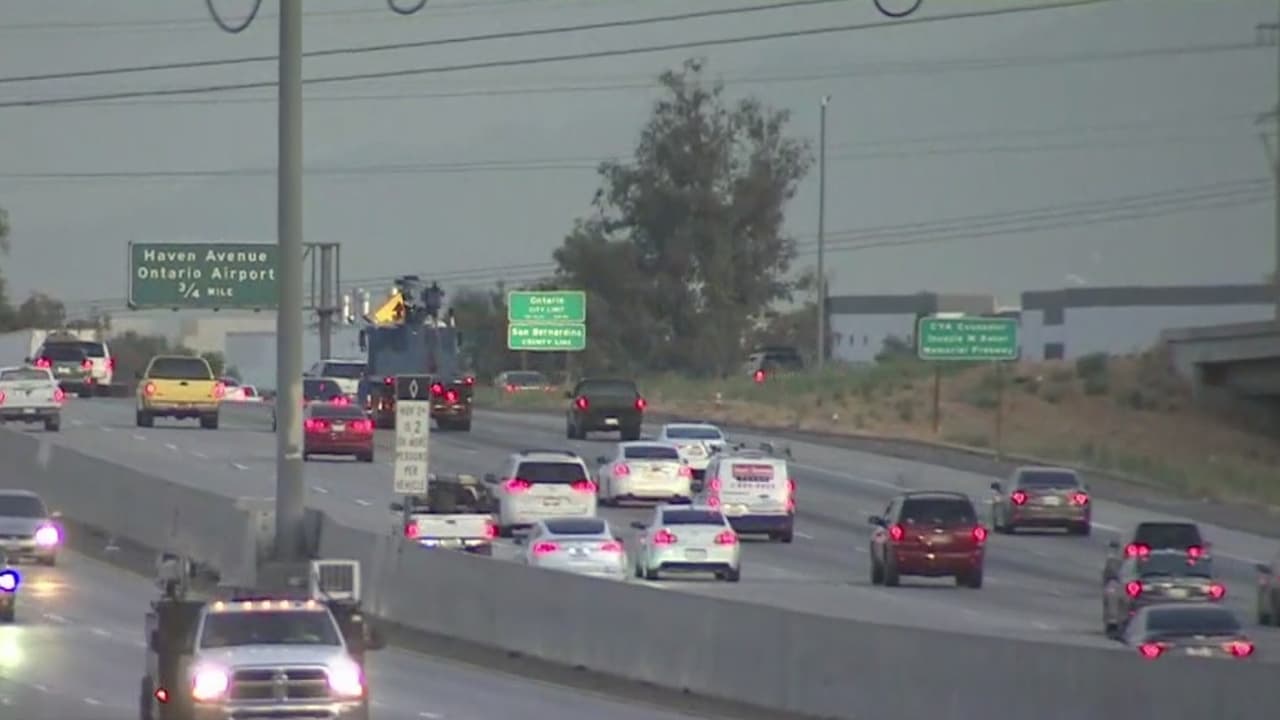 Miles de conductores se verán afectados por el cierre de la autopista 60 entre Ontario y Riverside