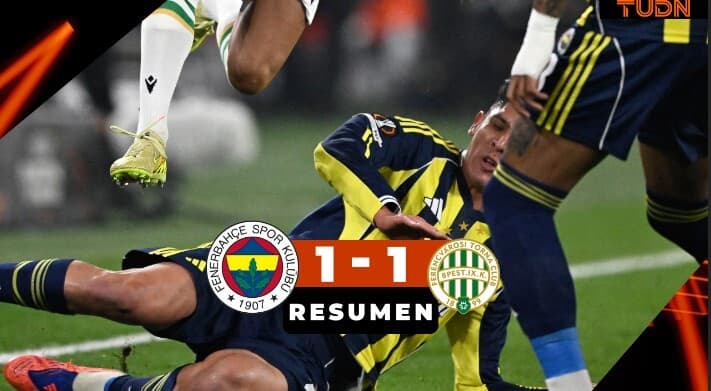 Resumen | Edson Álvarez y Fenerbahce rescatan el empate en casa