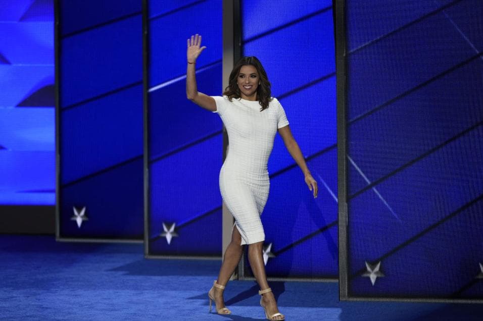 Eva's evolution: from 'Desperate Housewife' to Clinton surrogate