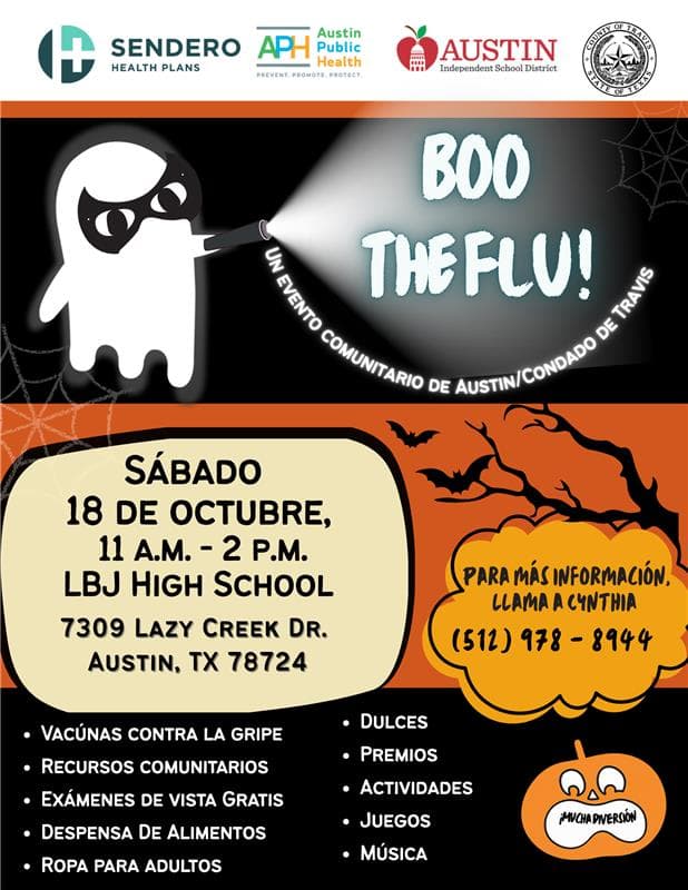 No te pierdas Boo the flu con toda tu familia!!!