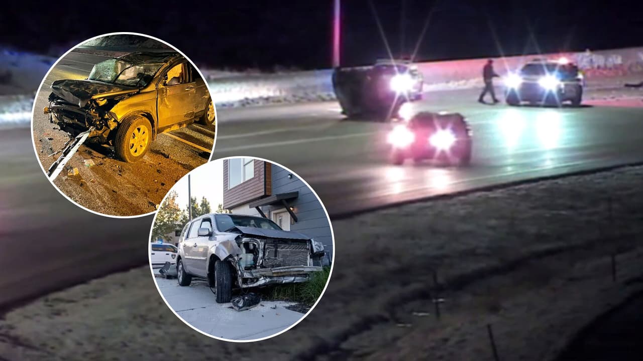 Hombre se molesta al no poder comprar un boleto de avión, roba un auto y provoca varios choques en Parley's Canyon