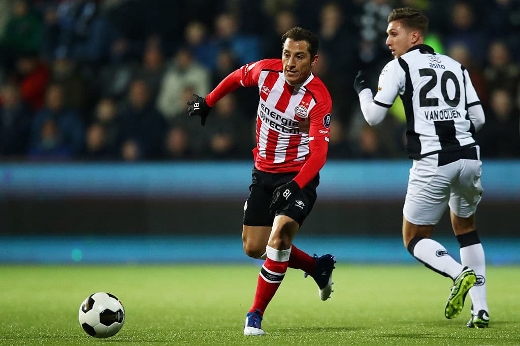 Andrés Guardado defendió los colores del PSV de 2014 a 2017; Moreno y ‘El Principito’ consiguieron Liga y Supercopa neerlandesa.
