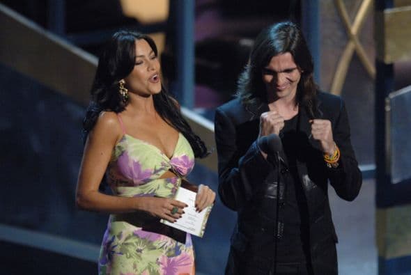 ¿Y esa carita? Juanes sí que se puso contento, la guapa Sofía sí que lo puso a temblar.
