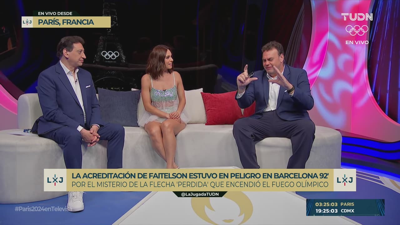 Faitelson contó cuando casi lo 'corren' de los Juegos Olímpicos de Barcelona