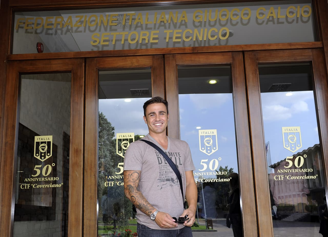 Fabio Cannavaro salió graduado de Coverciano antes de asumir las riendas del Guangzhou de China.