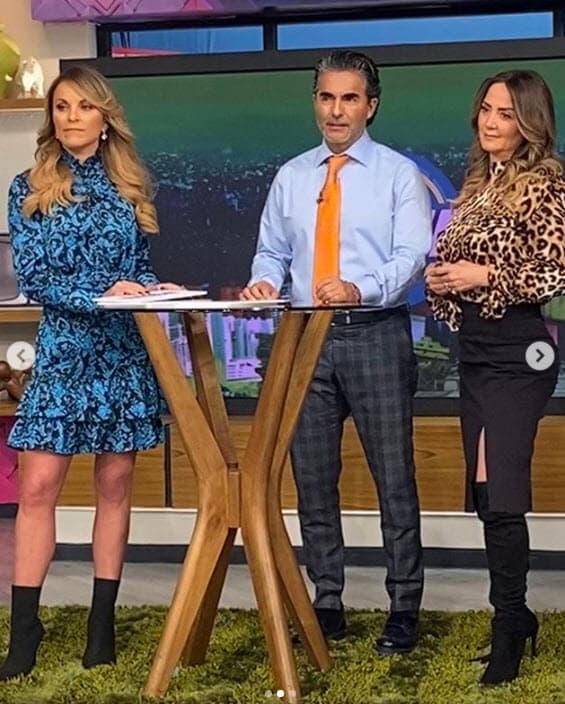 María Amelia es una de las especialistas que participan en el programa Hoy, fue ahí donde se dio el flechazo.
<br>