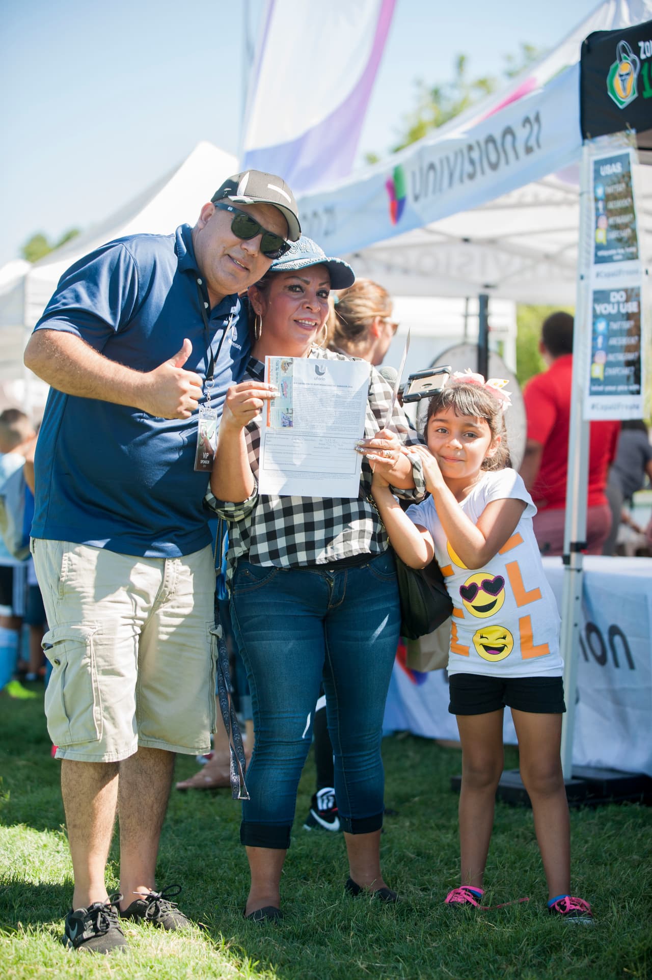 Diversión familiar en Copa Univision Fresno.