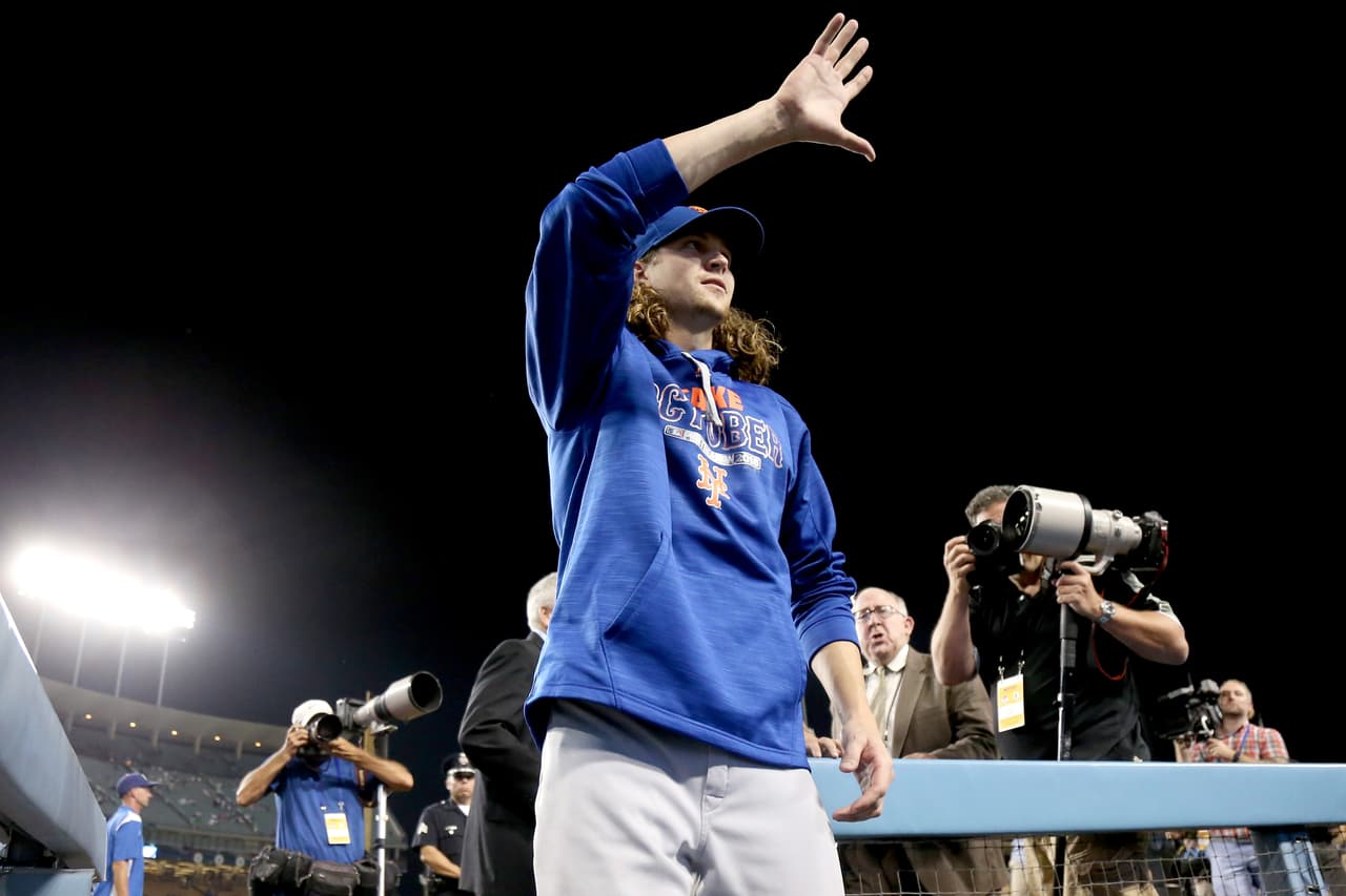 Jacob DeGrom supera a Kleyton Kershaw y Mets a Dodgers