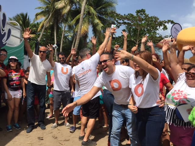 Univision Puerto Rico llevó la fiesta a Punta Santiago y Tropical Beach.