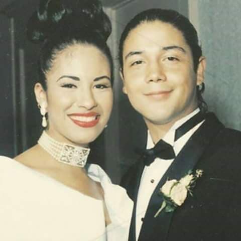 Se casó con su novio Chris Pérez sin tener, en un principio, la bendición de sus padres. El guitarrista y la cantante se casaron por lo civil en la Corte del Condado de Nueces en Corpus Christi, el 2 de abril de 1992.