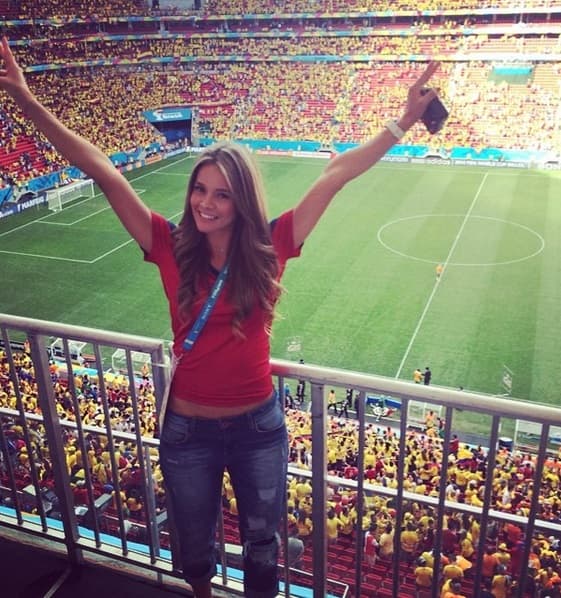 La conductora colombiana es una de las mujeres más atractivas del país cafetalero, pero hace un tiempo dijo que Messi era colombiano declaración que se volvió viral.