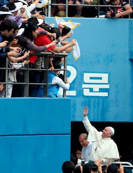 Al Papa aún le restan tres días en Corea del Sur y la emoción no cesa entre los asiáticos.
