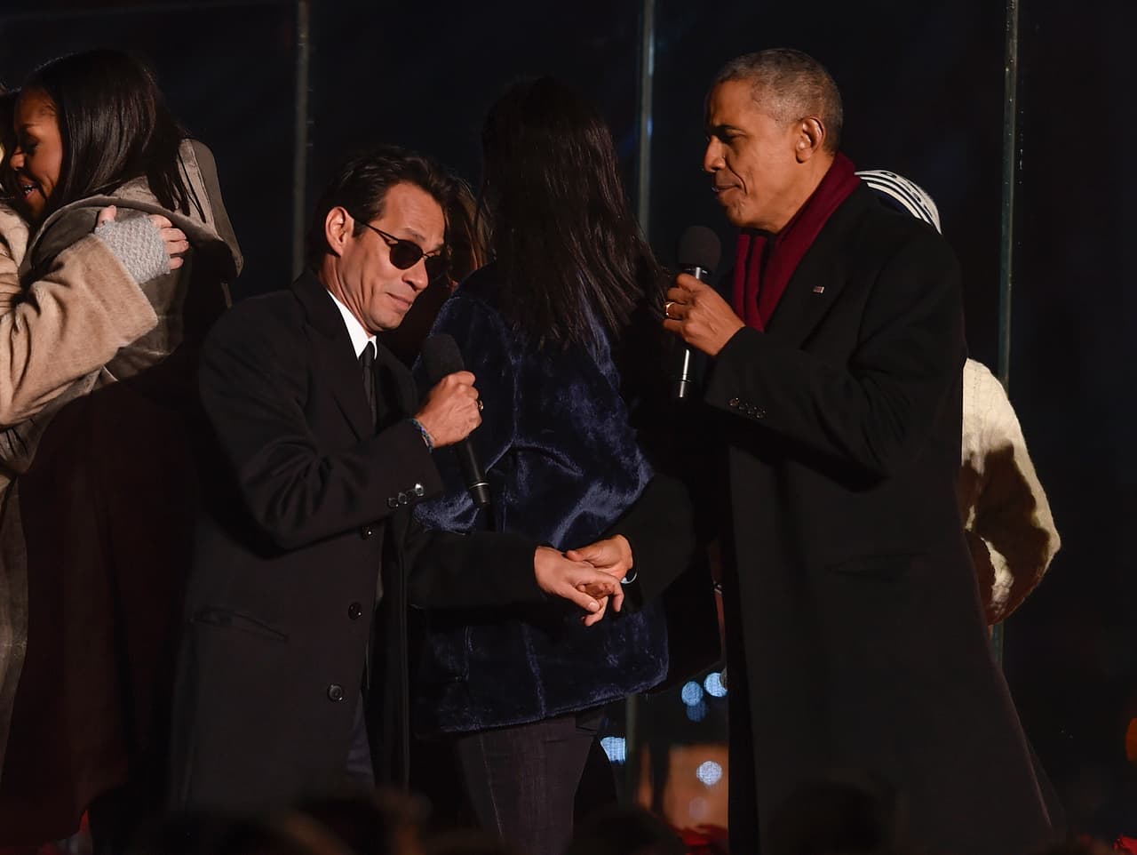 ¿Qué tal este duetazo con el salsero Marc Anthony?