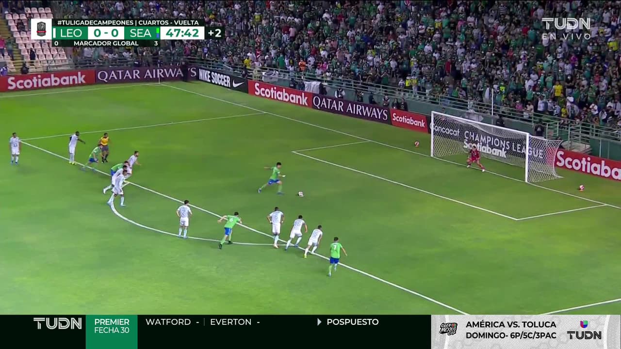 ¡GOL!  anota para Seattle Sounders FC. Fredy Montero