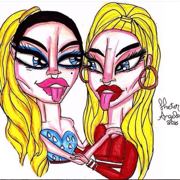 ¡Qué tal! Se ven muy bonitas, incluso al ser parte de una caricatura.