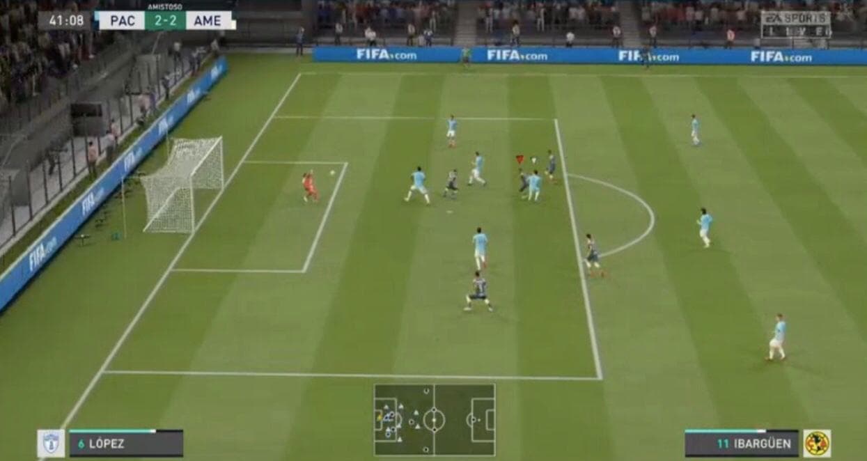 Las Águilas de Giovani dos Santos vencieron 2-4 a Pachuca y aseguran un puesto en la Fiesta Grande’ de la eLiga MX.