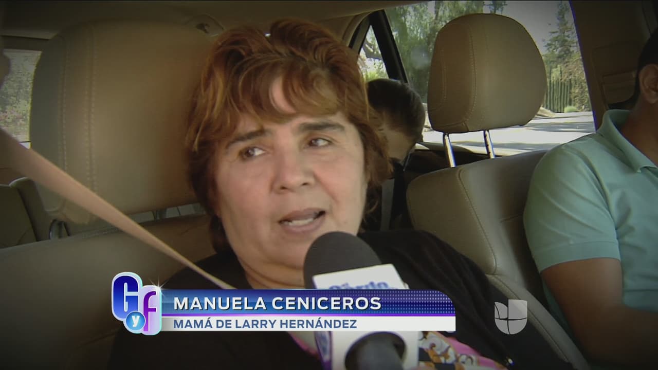 "Todo se va a aclarar. En su momento, todo lo va a arreglar él", dijo la señora.