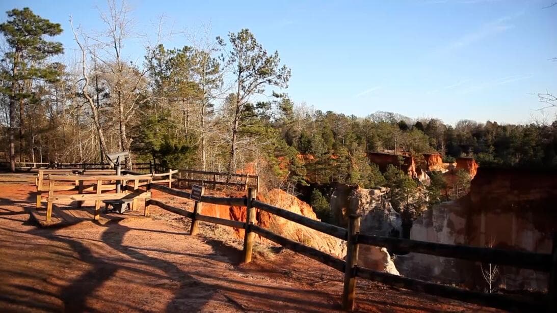 <b><a href="https://www.univision.com/local/atlanta-wuvg/maravilla-natural-de-georgia-que-sin-duda-debes-visitar-este-2023-fotos">Entre estas destaca Providence Canyon, el “Pequeño Gran Cañón” del estado</a></b>, el cual puedes explorar y apreciar al máximo, ahora que el follaje sigue ausente en la mayoría de los árboles.