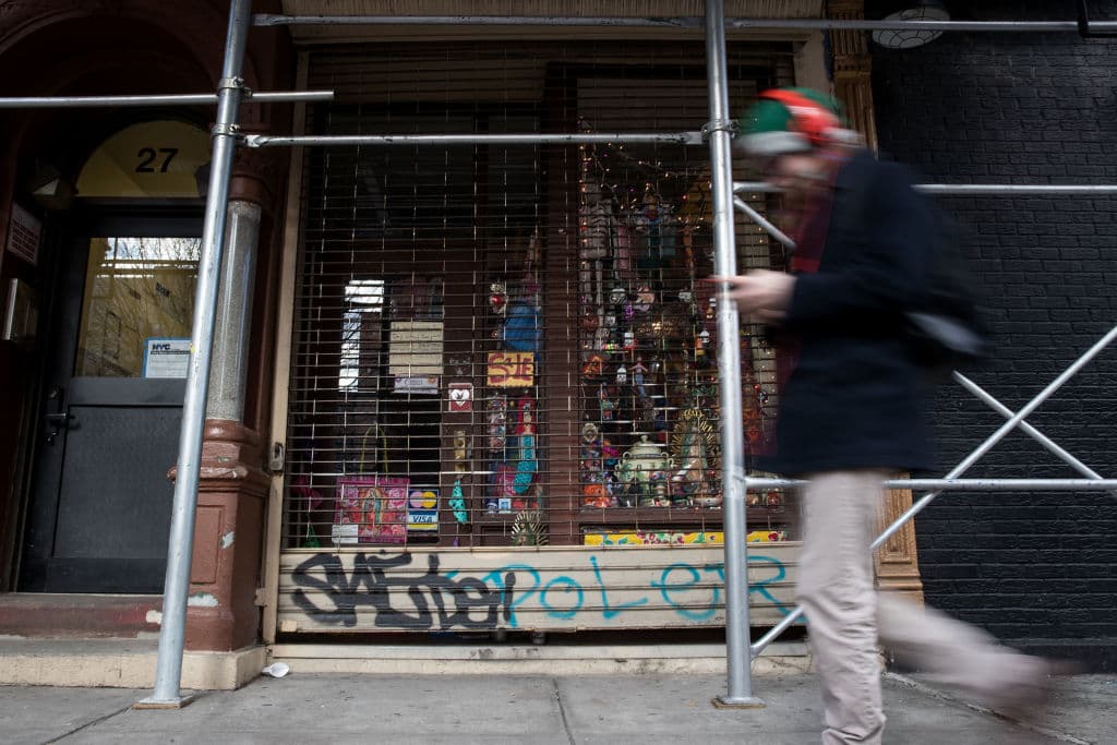 La tienda de artesanías mexicanas La Sirena fue uno de los locales que cerró sus puertas en la ciudad de Nueva York como parte del "Día sin inmigrantes".