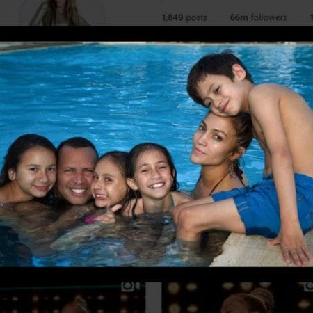 JLo y A-Rod: no te puedes perder su Thanksgiving rodeados de niños 