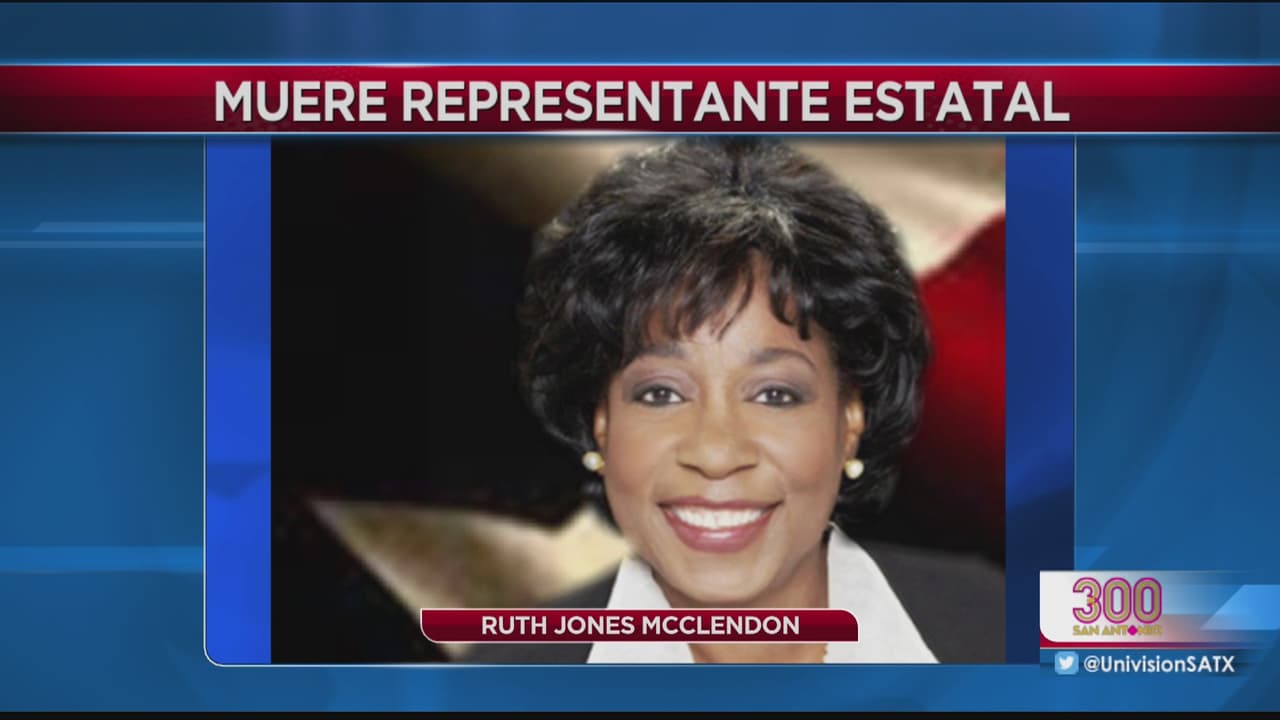 Fallece la representante estatal Ruth Jones McClendon