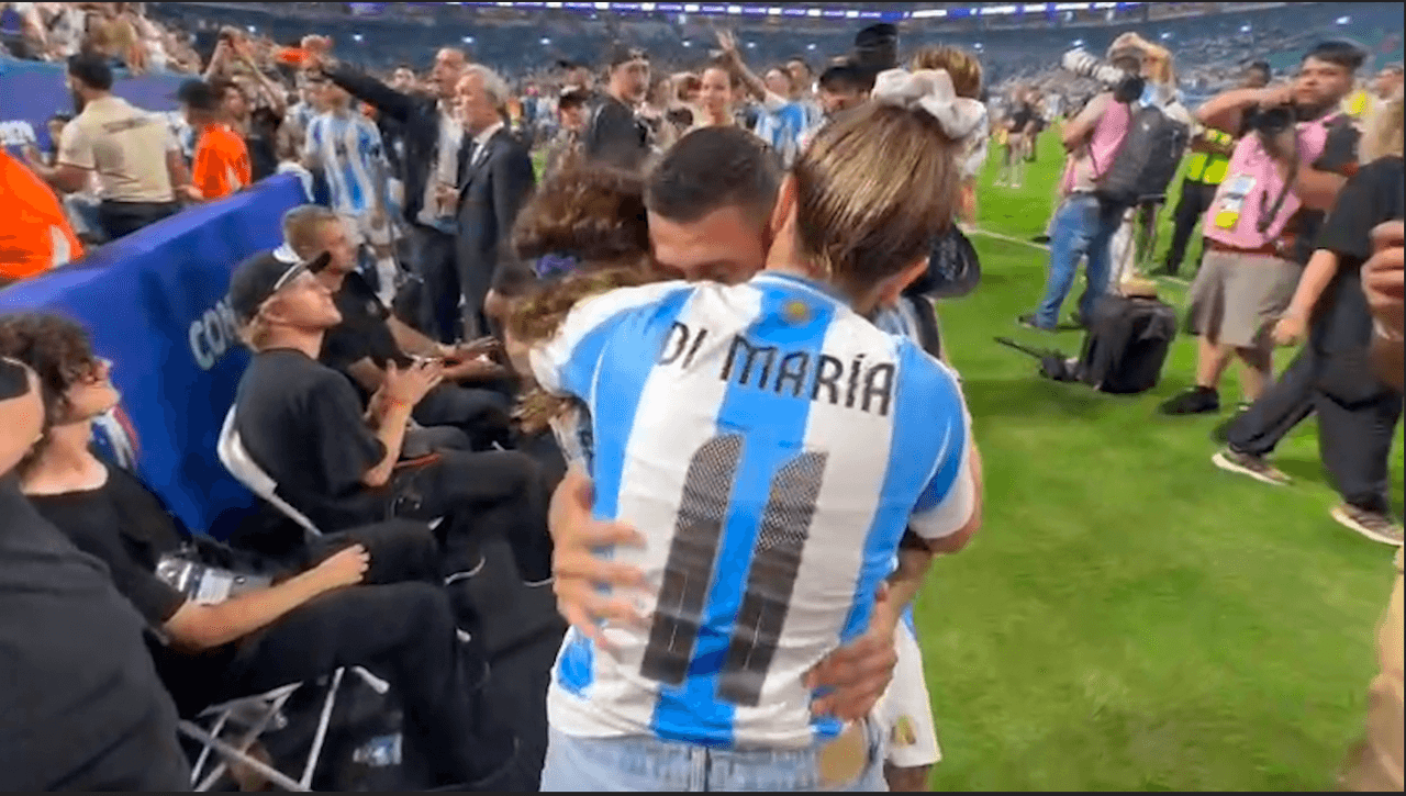 Di María tuvo detalle con Colombia en sus últimos momentos con Argentina