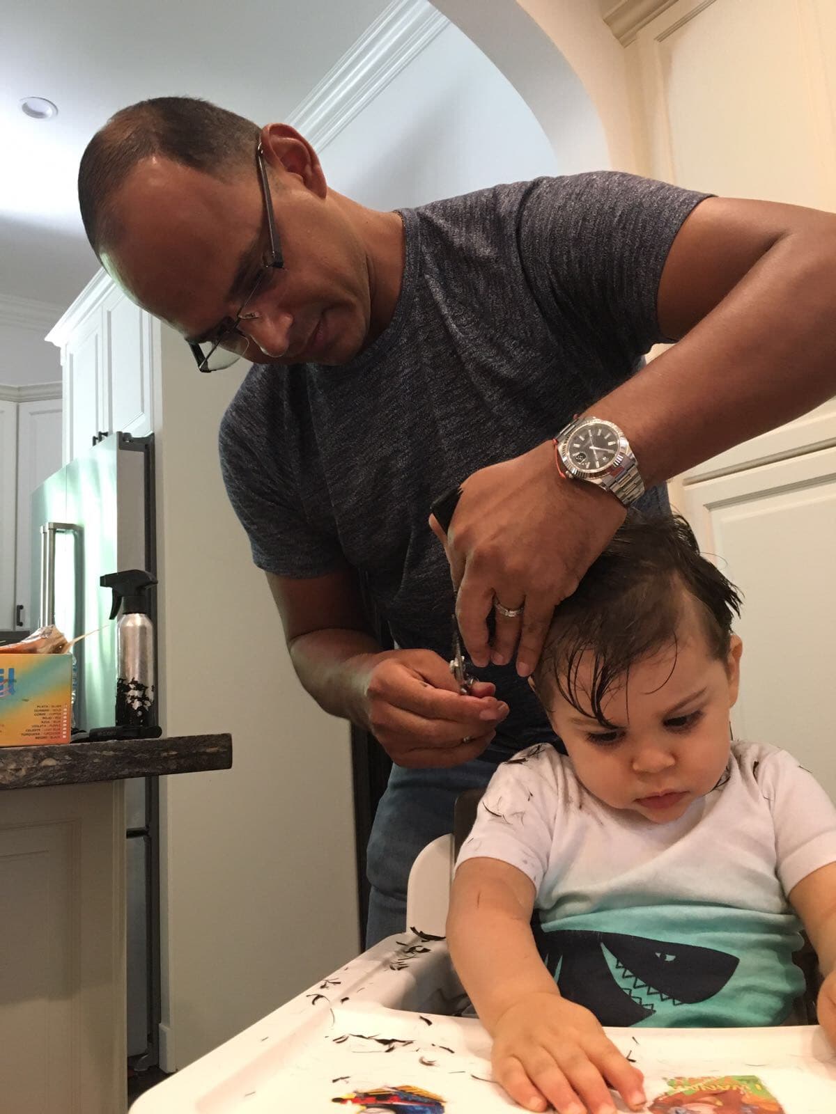 Lourdes quiso compartir este momento con todos.