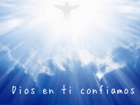 "Dios mío protégenos de todo mal. Que los sustos que nos hace pasar la fuerza de la madre naturaleza sean solo pruebas para afianzar nuestra fe y la unión entre humanos", fueron algunas de sus palabras.