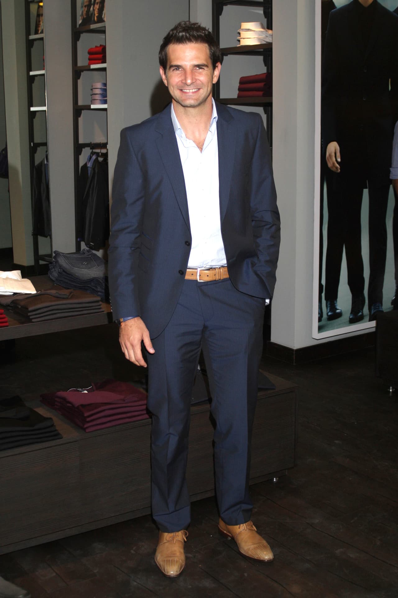 Duilio Davino: el exfutbolista mexicano actuó como él mismo en la telenovela Rosalinda, protagonizada por Thalía.