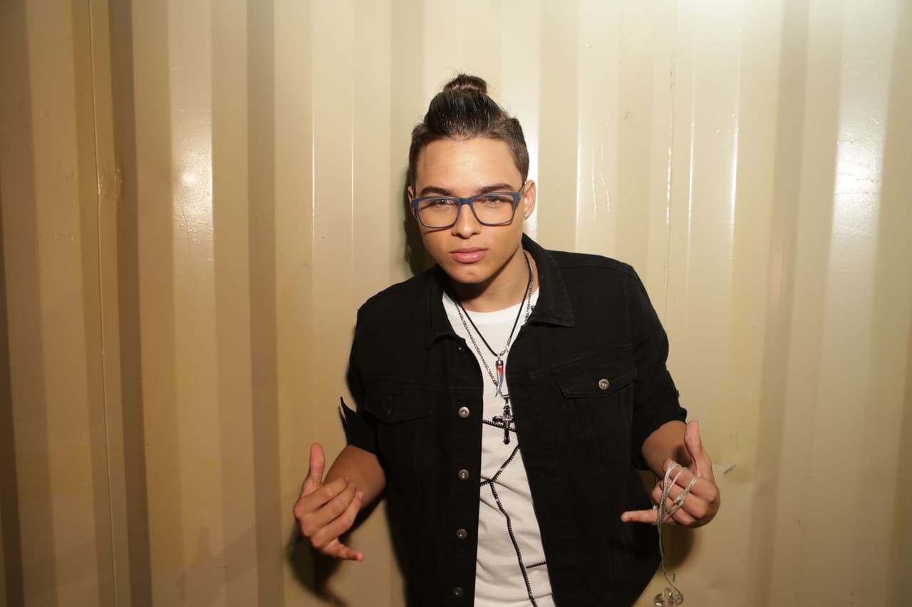 Brian Cruz celebró sus 16 años este pasado sábado.